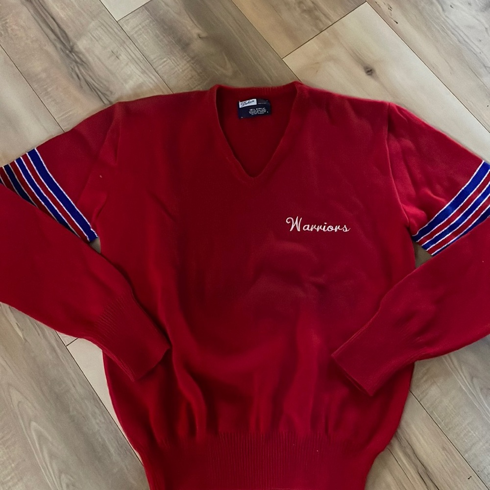 VINTAGE DEHEN AUTHENTIC VARSITY SWEATER SIZE LARGE